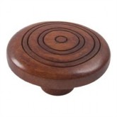 Wooden Engraved Knob 420TK